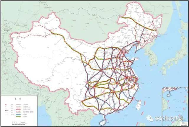 江西最新铁路规划图，构建现代化交通网络